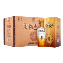 双沟 柔和双沟 金柔和 浓香型白酒 42度 450ml*6瓶 整箱装 送礼宴饮