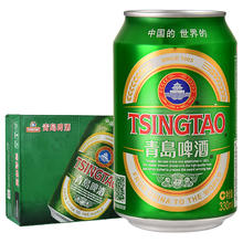 TSINGTAO 青岛啤酒 经典 330mL 24罐