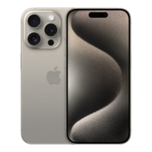 Apple/苹果 iPhone 15 Pro (A3104) 128GB 原色钛金属【快充套装】