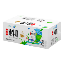 京东百亿补贴、plus会员立减:蝶泉新希望邓川纯牛奶250ml*16盒 学生成人营养早餐 团购送礼