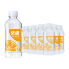 依能 日向夏橘味 无汽弱碱 苏打水饮料 350ml*15瓶/3件
