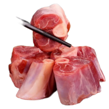 内蒙羊肉 原切羊小腿切块 手把肉  3斤(肉质紧实)