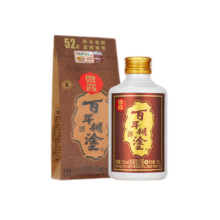 百年糊涂 小微酱 浓香型白酒 52度 茅台镇小瓶酒 125ml*1瓶