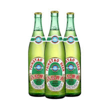 TSINGTAO 青岛啤酒 经典老青岛百年工艺大容量640ml*6瓶 整箱装 父亲节送礼