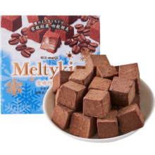 明治meiji 雪吻巧克力卡布奇诺 71g 休闲零食糖果