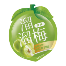 PLUS会员、需首购：溜溜梅 蜜饯果干梅子零食 清梅 60g/袋