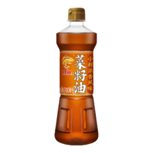 再降价、需首单、PLUS会员：鲤鱼 小榨浓香  非转基因菜籽油700ML