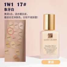 雅诗兰黛DW持妆粉底液沁水控油保湿遮瑕持久不脱妆GX  送女友生日礼物 【暖调偏白】DW(1W1#）-热门款