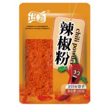 PLUS会员：乐畅 纯正辣椒粉 红辣椒面 100g