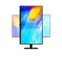首购券、plus会员：SAMSUNG 三星 27英寸 IPS 4K HDR 10.7亿色 PIP PBP 旋转升降 护眼低闪烁 安装方便 办公 显示器 LS27D806EACXXF