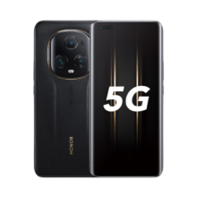 PLUS会员、需首购：HONOR 荣耀 Magic5 至臻版 5G手机 16GB+512GB 雅黑色