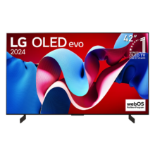 20点开始、PLUS会员、首购礼金：LG C4系列 42英寸OLED42C4PCA 4K超高清全面屏 专业旗舰游戏电视 120Hz高刷