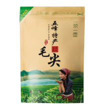 均尚五峰芽毛尖 绿茶茶叶 2024新茶 春茶 湖北高山云雾绿茶1袋装250克 湖北宜昌 三峡特产