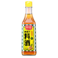 厨邦 料酒 葱姜汁料酒 传统黄酒酿造精制 去腥添香调味料 500ml