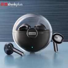限移动端：Lenovo 联想 LP80 半入耳式真无线动圈降噪蓝牙耳机 透明黑