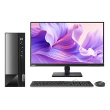 29日0点，限量1000件：联想(Lenovo)扬天M4000q 2024款 商用办公台式电脑主机(酷睿14代i5-14400 16G 1T+512G)23英寸