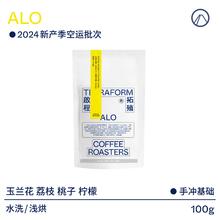 啟程拓殖 Terraform Coffee 埃塞ALO水洗咖啡豆(2024产季空运批次) 100g