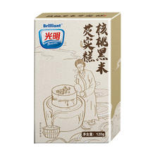 Bright 光明 ×Brilliant核桃黑米芡实糕120g八珍云片糕点心儿童老人零食