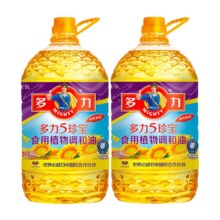 88VIP：多力 5珍宝食用植物调和油5L*2桶