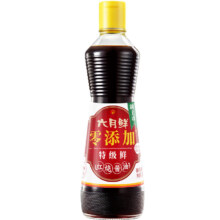 PLUS会员：Shinho 欣和 酱油 六月鲜零添加特级鲜 红烧酱油500mL