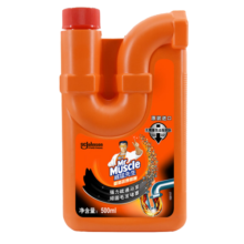 威猛先生（Mr Muscle）管道疏通剂 500ml 原装进口 下水道疏通剂 马桶卫生间管道疏通
