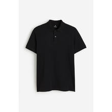 HM男装Polo衫2024夏季新款时尚休闲简约通勤舒适短袖上衣1209183