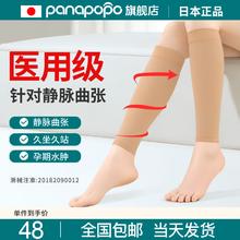 Panapopo 日本治疗型中老年静脉曲张弹力袜二级压力男女术后