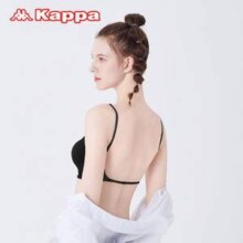 Kappa 24春夏新品 女士内衣美背文胸性感一字款*2件 2色4款