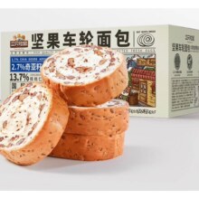 三只松鼠 坚果车轮面包500g