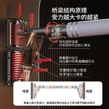 SND 施耐德 单杠家用室内健身器材引体向上器儿童免打孔墙体门上家庭