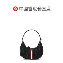 88VIP会员：BALLY 巴利 香港Bally巴利女士黑色皮革经典通勤时尚百搭腋下单肩手提包