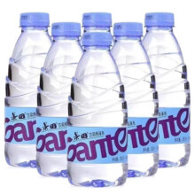 景田 饮用水小瓶纯净水 360ml*6瓶【塑膜】