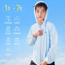 ANTA 安踏 小光甲|儿童防晒衣轻薄冰感UPF50+防紫外线亲子装夏季外套