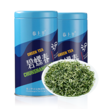 春上早 特级碧螺春 2024新茶特级 绿茶明前春芽茶叶 嫩芽花果香 罐装