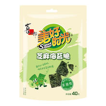 美好时光 芝麻海苔脆 40g
