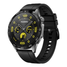 plus会员：华为WATCH GT4智能手表曜石黑
