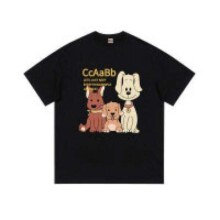 i.t ccaabb夏季清爽纯棉吸汗宽松圆领短袖T恤男女同款