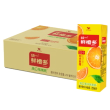 plus会员:统一 鲜橙多 250ml*24盒/箱