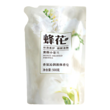 蜂花 香氛沁润液体香皂补充装 蜜酿小苍兰500g