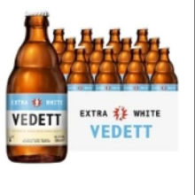 临期品：VEDETT 白熊 比利时原瓶进口 330mL 12瓶