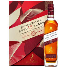 JOHNNIE WALKER 尊尼获加 经典威士忌进口洋酒 15年雪莉桐750mL1瓶