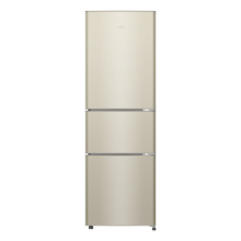 美菱（MeiLing）210升三门三开门小型冰箱三温区中门软冷冻BCD-210L3CX以旧换新
