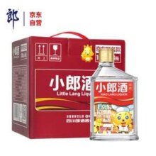 郎酒 小郎酒（精酿）系列 45度浓酱兼香型白酒100mL*6瓶