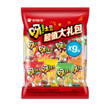 PLUS会员，京东百亿补贴：好丽友 呀土豆零食 40g*9包