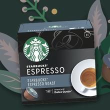 STARBUCKS 星巴克 DOLCE GUSTO&星巴克意式浓缩 胶囊黑咖啡 12颗