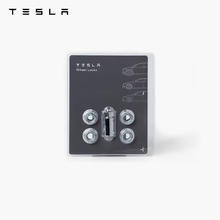 TESLA 特斯拉 官方汽车锁车轮锁坚固安全原厂防盗轮胎锁坚固安全