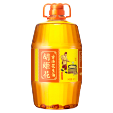 京东百亿补贴、plus会员立减:胡姬花 食用油 压榨一级 古法花生油4L（新老包装随机发货）