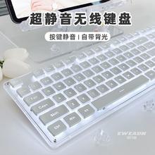 百亿补贴：EWEADN 前行者 GX710静音键盘鼠标套装机械手感有线无线键盘女生