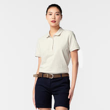 DECATHLON 迪卡侬 polo衫女短袖T恤女高尔夫运动上衣修身休闲tshirt官方SAG2