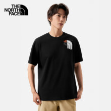 PLUS会员：The North Face 北面 户外休闲T恤 8CSP 黑色